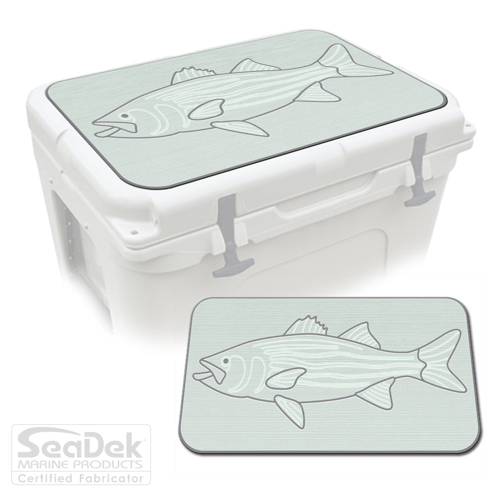 SeaDek Cooler Pad Marine EVA Mat by USATuff Fits YETI RTIC ORCA Ozark Trail Traction Non-Slip Seat Pad