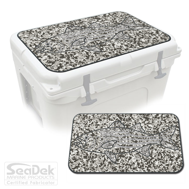 SeaDek Cooler Pad Marine EVA Mat by USATuff Fits YETI RTIC ORCA Ozark Trail Traction Non-Slip Seat Pad
