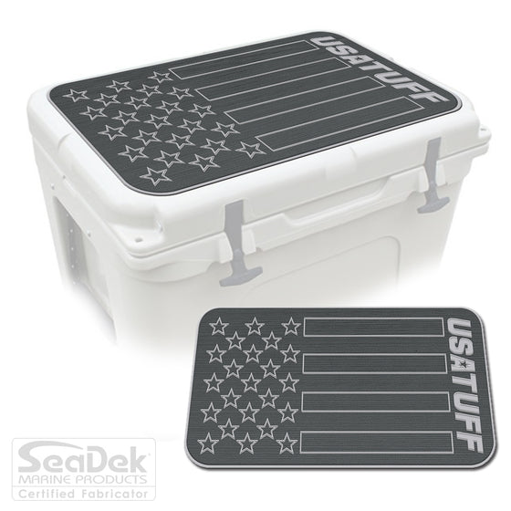 SeaDek Cooler Pad Marine EVA Mat by USATuff Fits YETI RTIC ORCA Ozark Trail Traction Non-Slip Seat Pad
