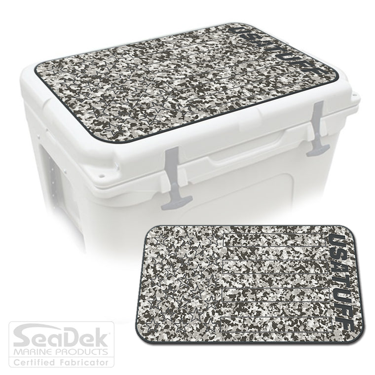 SeaDek Cooler Pad Marine EVA Mat by USATuff Fits YETI RTIC ORCA Ozark Trail Traction Non-Slip Seat Pad