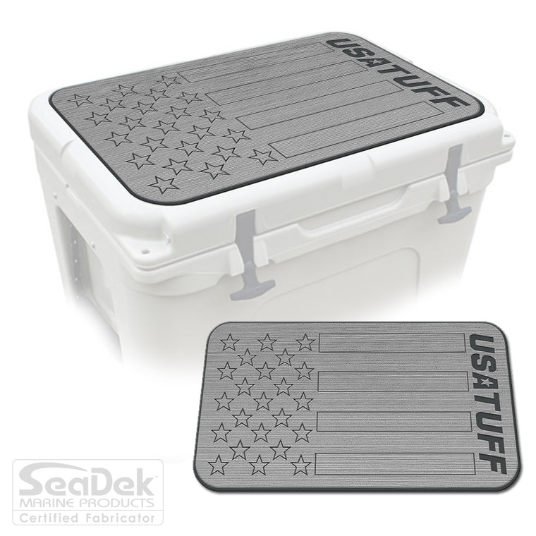 SeaDek Cooler Pad Marine EVA Mat by USATuff Fits YETI RTIC ORCA Ozark Trail Traction Non-Slip Seat Pad