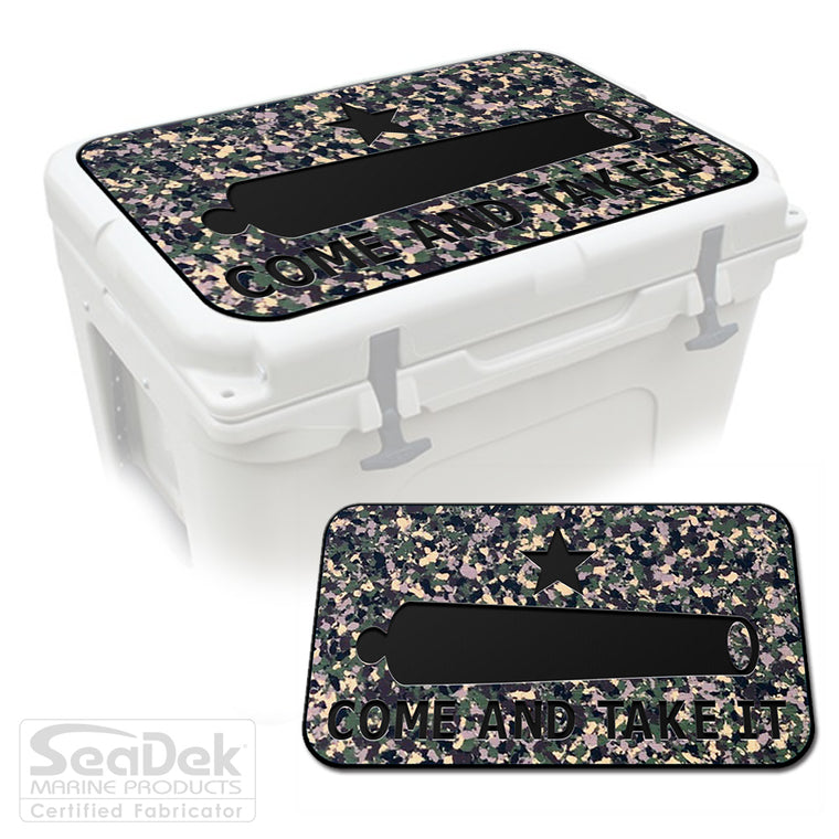 SeaDek Cooler Pad Marine EVA Mat by USATuff Fits YETI RTIC ORCA Ozark Trail Traction Non-Slip Seat Pad