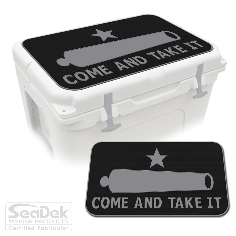 SeaDek Cooler Pad Top YETI RTIC ORCA COME AND TAKE IT