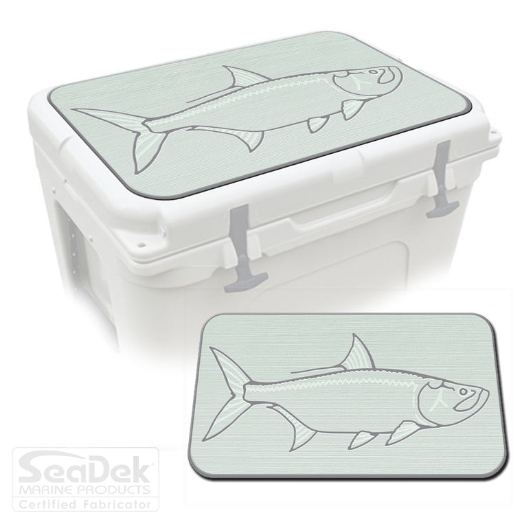 SeaDek Cooler Pad Marine EVA Mat by USATuff Fits YETI RTIC ORCA Ozark Trail Traction Non-Slip Seat Pad