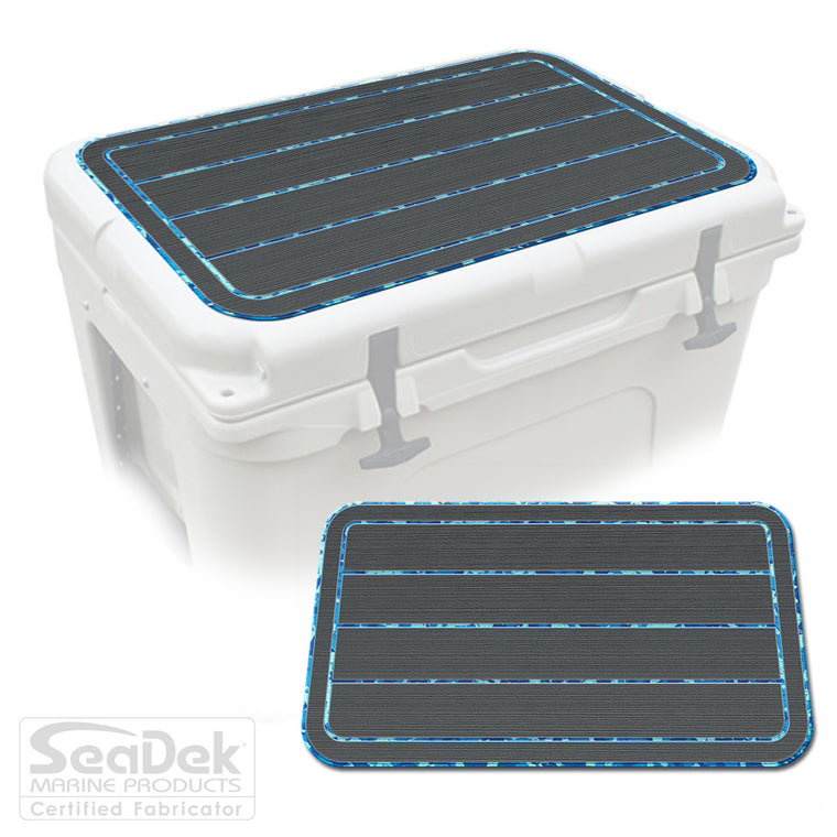 SeaDek Cooler Pad Marine EVA Mat by USATuff Fits YETI RTIC ORCA Ozark Trail Traction Non-Slip Seat Pad