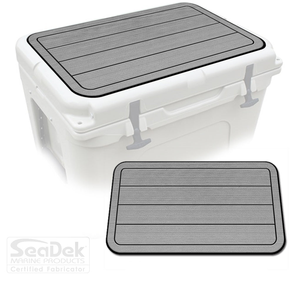 YETI GOBOX 30 TEAK SEADEK COOLER PAD STORM GRAY / BLACK