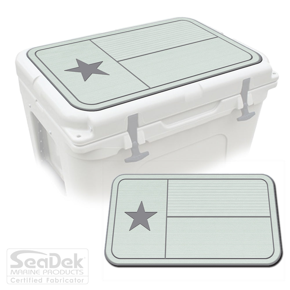 SeaDek Cooler Pad Marine EVA Mat by USATuff Fits YETI RTIC ORCA Ozark Trail Traction Non-Slip Seat Pad