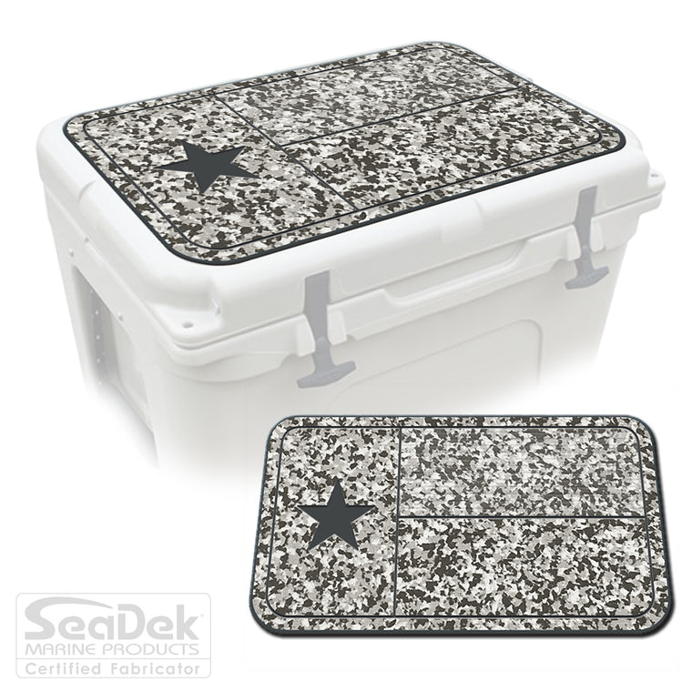 SeaDek Cooler Pad Marine EVA Mat by USATuff Fits YETI RTIC ORCA Ozark Trail Traction Non-Slip Seat Pad