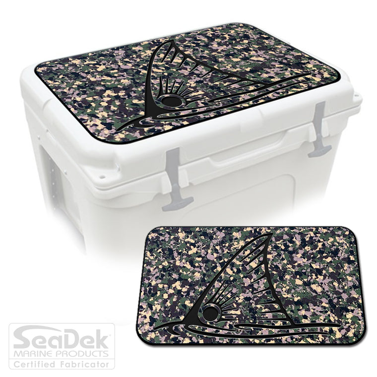 SeaDek Cooler Pad Marine EVA Mat by USATuff Fits YETI RTIC ORCA Ozark Trail Traction Non-Slip Seat Pad