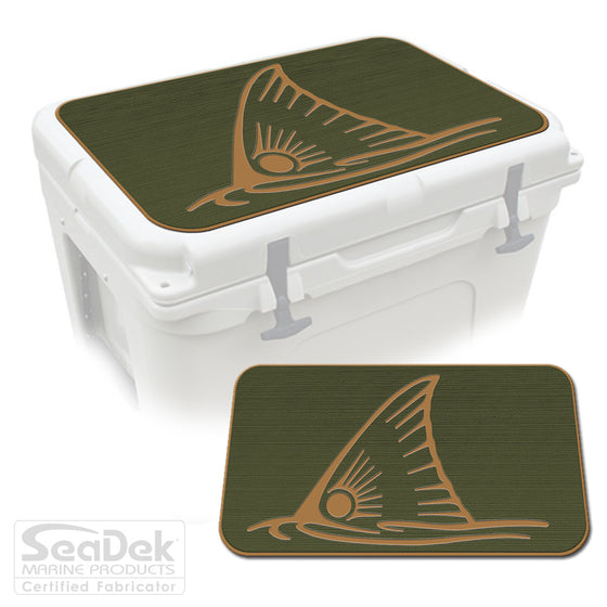 SeaDek Cooler Pad Marine EVA Mat by USATuff Fits YETI RTIC ORCA Ozark Trail Traction Non-Slip Seat Pad