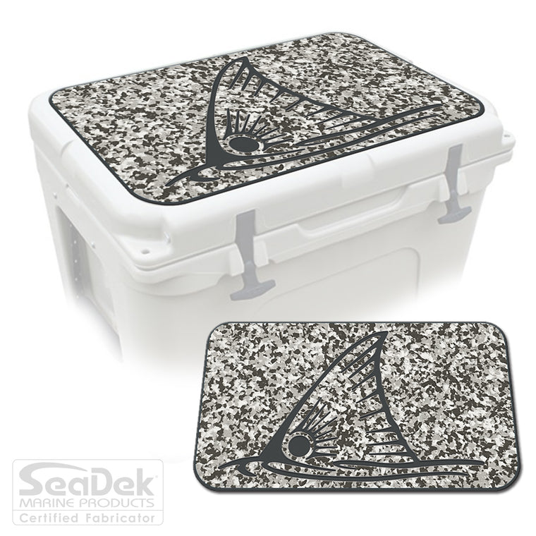 SeaDek Cooler Pad Marine EVA Mat by USATuff Fits YETI RTIC ORCA Ozark Trail Traction Non-Slip Seat Pad