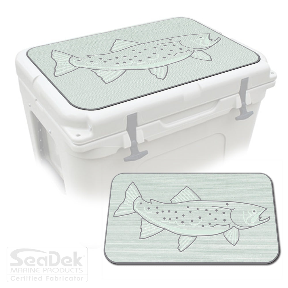 SeaDek Cooler Pad Marine EVA Mat by USATuff Fits YETI RTIC ORCA Ozark Trail Traction Non-Slip Seat Pad