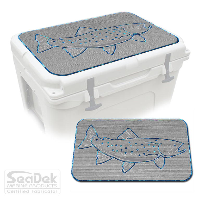 SeaDek Cooler Pad Marine EVA Mat by USATuff Fits YETI RTIC ORCA Ozark Trail Traction Non-Slip Seat Pad