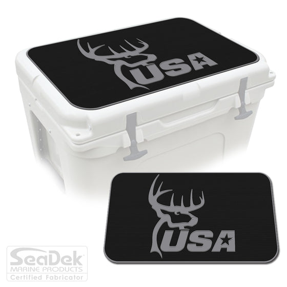 SeaDek Cooler Pad Marine EVA Mat by USATuff Fits YETI RTIC ORCA Ozark Trail Traction Non-Slip Seat Pad