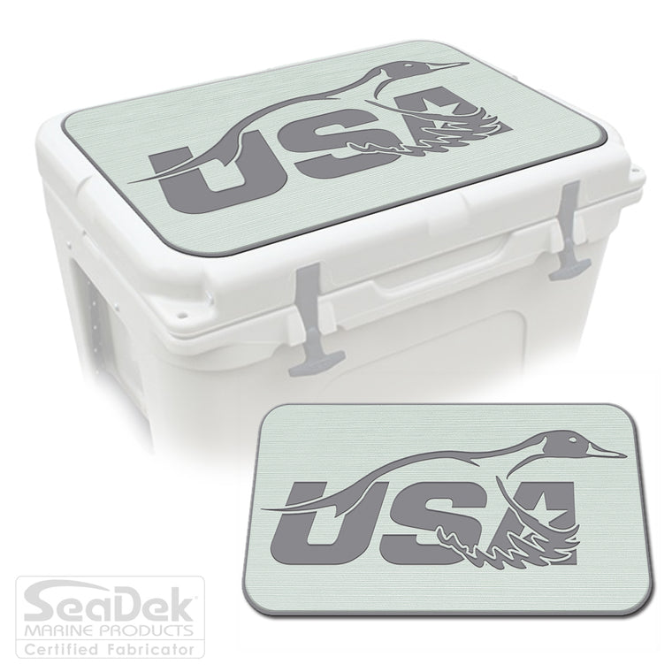 SeaDek Cooler Pad Marine EVA Mat by USATuff Fits YETI RTIC ORCA Ozark Trail Traction Non-Slip Seat Pad