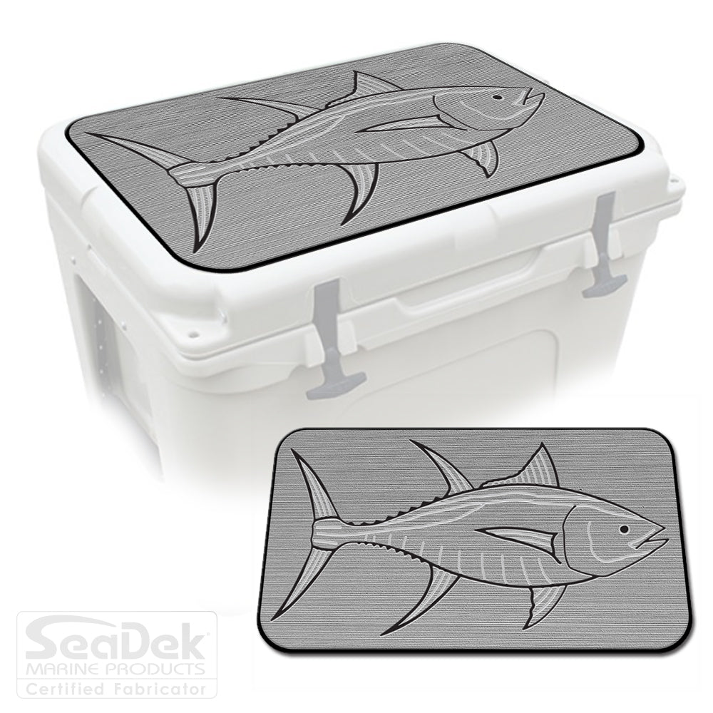 SeaDek Cooler Pad Marine EVA Mat by USATuff Fits YETI RTIC ORCA Ozark Trail Traction Non-Slip Seat Pad