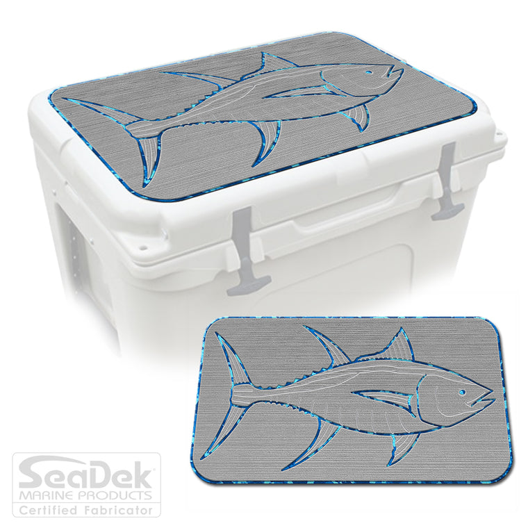 SeaDek Cooler Pad Marine EVA Mat by USATuff Fits YETI RTIC ORCA Ozark Trail Traction Non-Slip Seat Pad