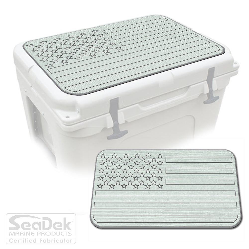 SeaDek Cooler Pad Marine EVA Mat by USATuff Fits YETI RTIC ORCA Ozark Trail Traction Non-Slip Seat Pad