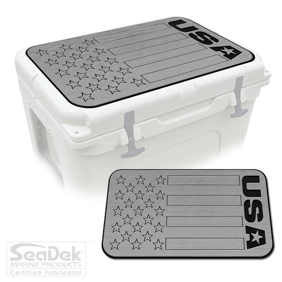 SeaDek Cooler Pad Marine EVA Mat by USATuff Fits YETI RTIC ORCA Ozark Trail Traction Non-Slip Seat Pad