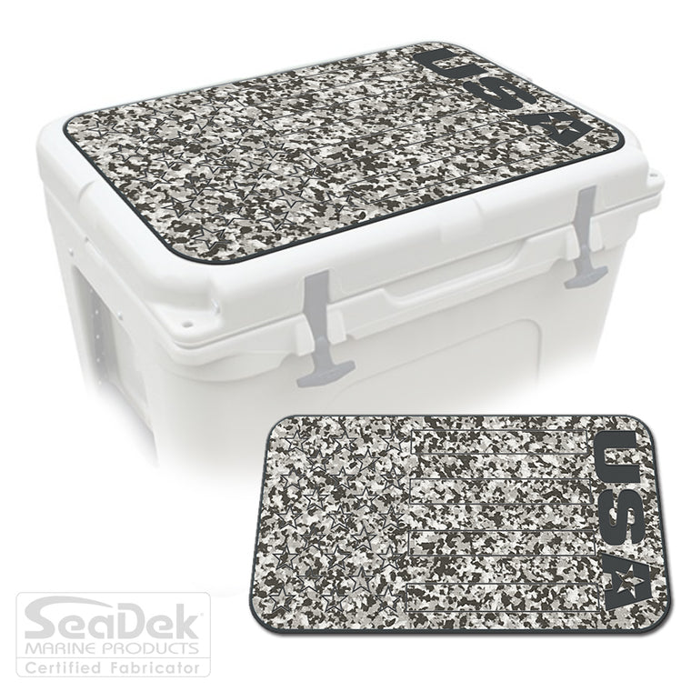 SeaDek Cooler Pad Marine EVA Mat by USATuff Fits YETI RTIC ORCA Ozark Trail Traction Non-Slip Seat Pad
