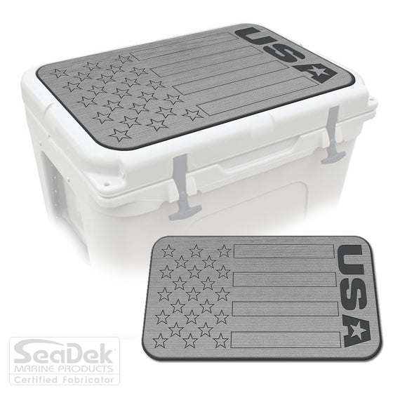 SeaDek Cooler Pad Marine EVA Mat by USATuff Fits YETI RTIC ORCA Ozark Trail Traction Non-Slip Seat Pad