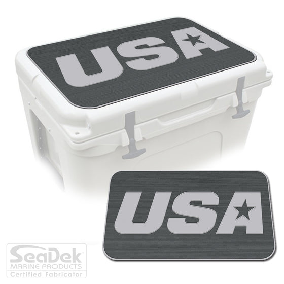 SeaDek Cooler Pad Marine EVA Mat by USATuff Fits YETI RTIC ORCA Ozark Trail Traction Non-Slip Seat Pad