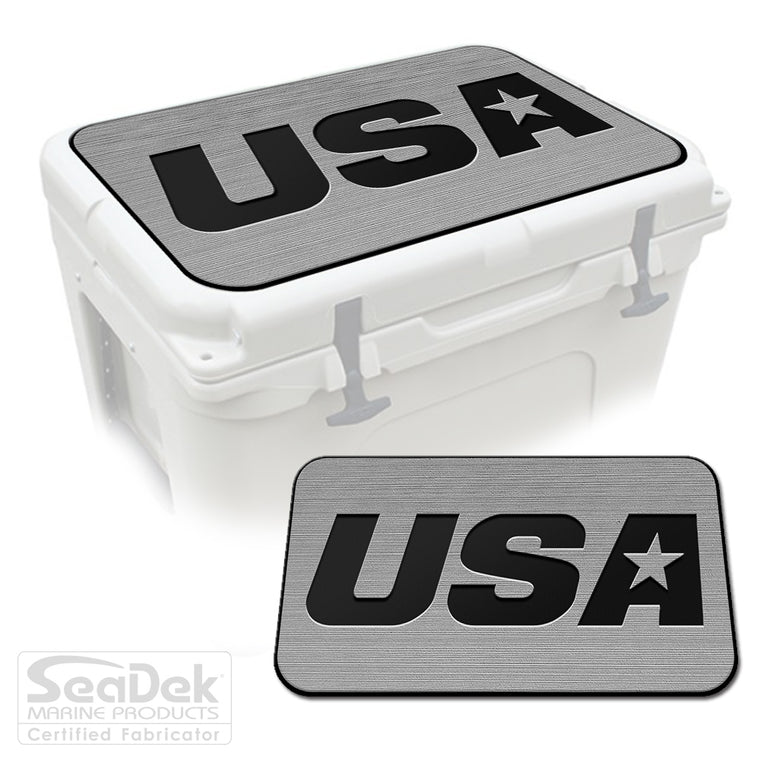 SeaDek Cooler Pad Marine EVA Mat by USATuff Fits YETI RTIC ORCA Ozark Trail Traction Non-Slip Seat Pad