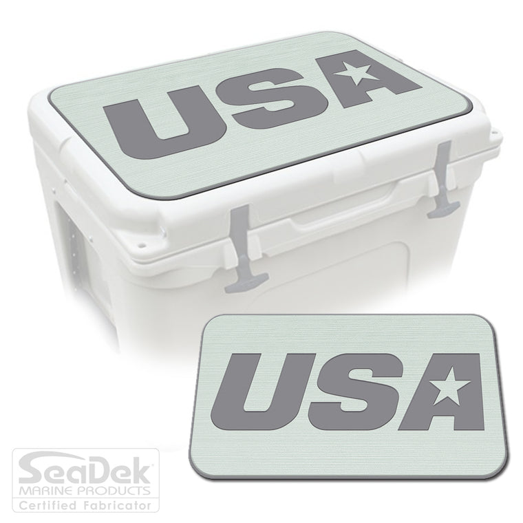 SeaDek Cooler Pad Marine EVA Mat by USATuff Fits YETI RTIC ORCA Ozark Trail Traction Non-Slip Seat Pad