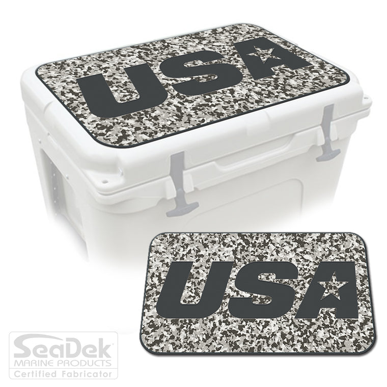 SeaDek Cooler Pad Marine EVA Mat by USATuff Fits YETI RTIC ORCA Ozark Trail Traction Non-Slip Seat Pad