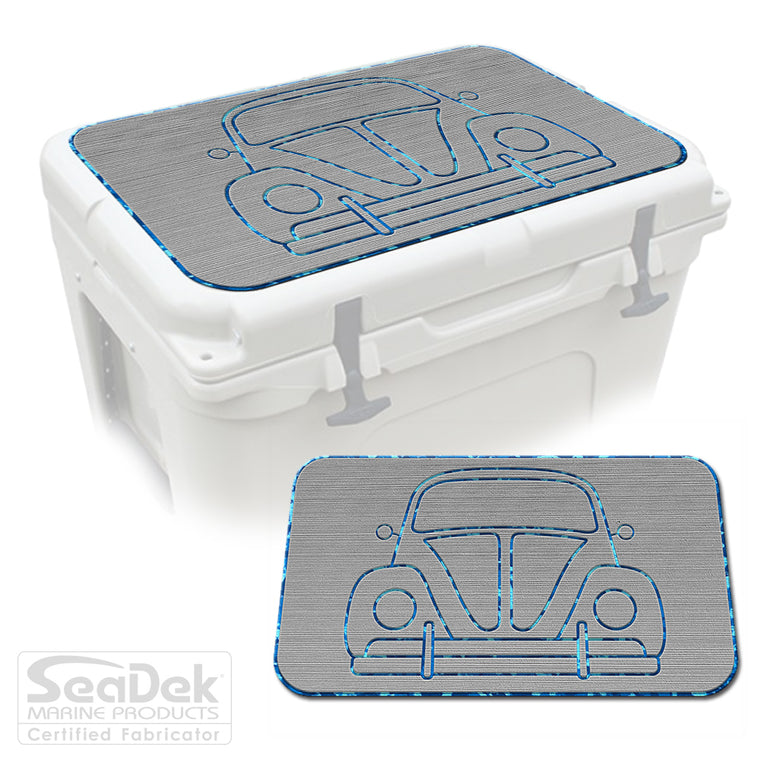 SeaDek Cooler Pad Marine EVA Mat by USATuff Fits YETI RTIC ORCA Ozark Trail Traction Non-Slip Seat Pad