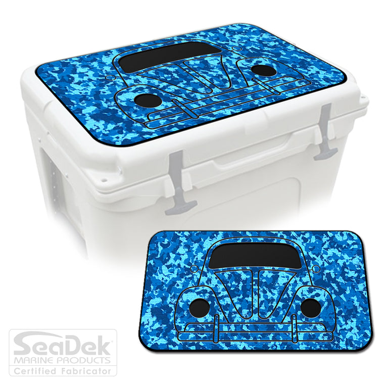 SeaDek Cooler Pad Marine EVA Mat by USATuff Fits YETI RTIC ORCA Ozark Trail Traction Non-Slip Seat Pad