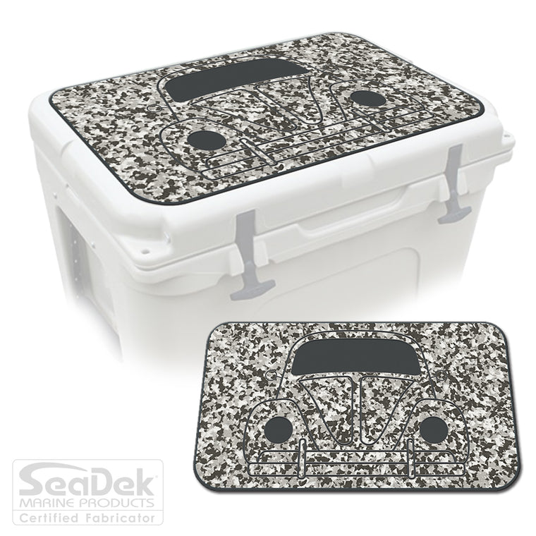 SeaDek Cooler Pad Marine EVA Mat by USATuff Fits YETI RTIC ORCA Ozark Trail Traction Non-Slip Seat Pad