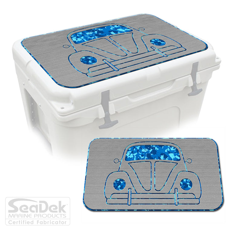 SeaDek Cooler Pad Marine EVA Mat by USATuff Fits YETI RTIC ORCA Ozark Trail Traction Non-Slip Seat Pad