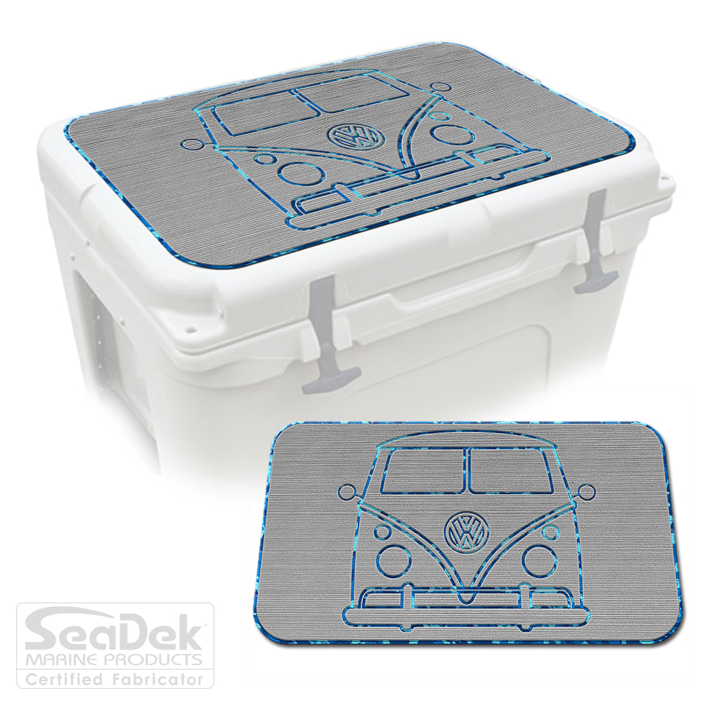 SeaDek Cooler Pad Marine EVA Mat by USATuff Fits YETI RTIC ORCA Ozark Trail Traction Non-Slip Seat Pad