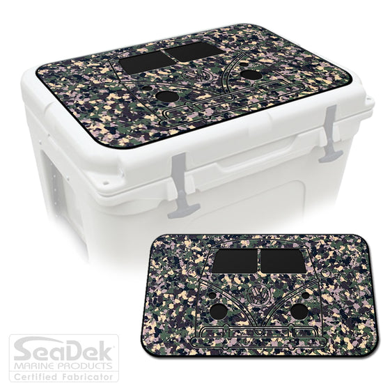 SeaDek Cooler Pad Marine EVA Mat by USATuff Fits YETI RTIC ORCA Ozark Trail Traction Non-Slip Seat Pad