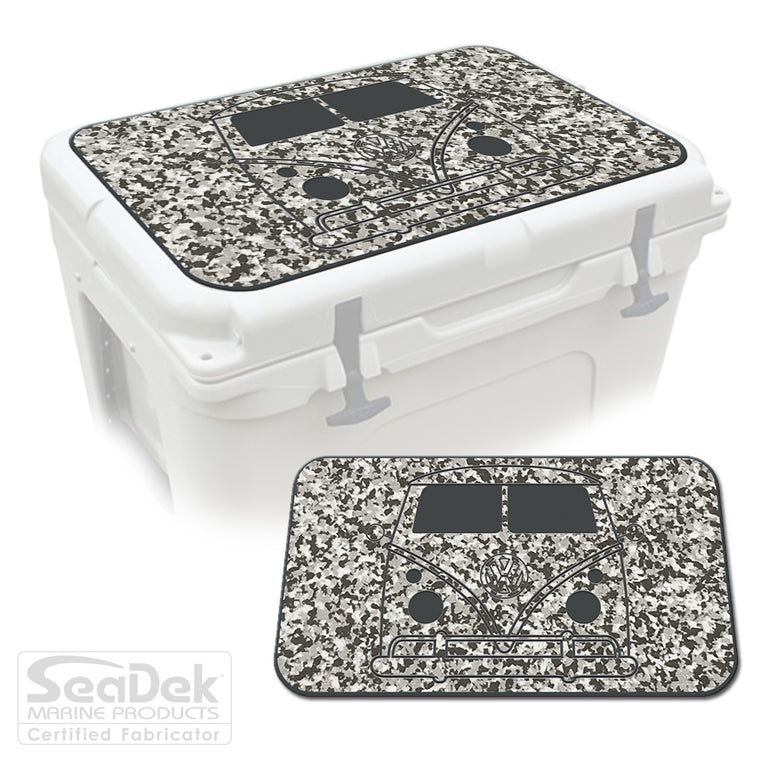 SeaDek Cooler Pad Marine EVA Mat by USATuff Fits YETI RTIC ORCA Ozark Trail Traction Non-Slip Seat Pad