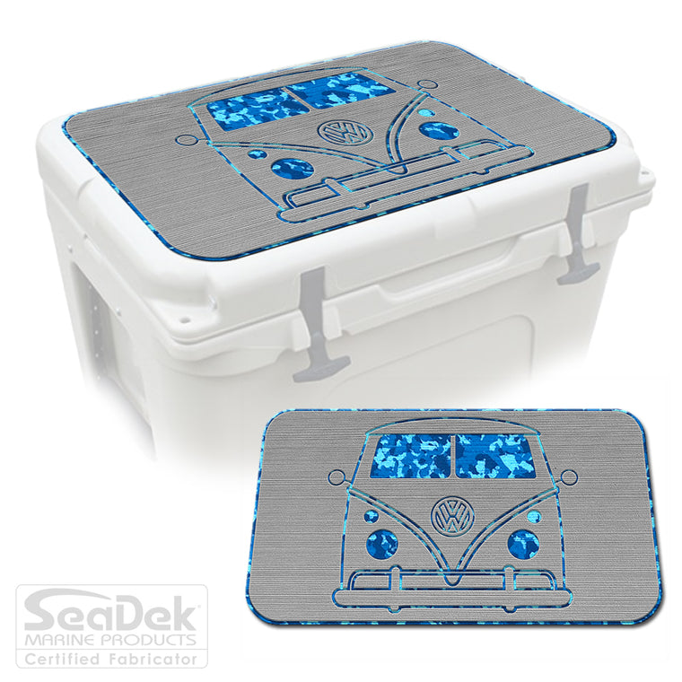 SeaDek Cooler Pad Marine EVA Mat by USATuff Fits YETI RTIC ORCA Ozark Trail Traction Non-Slip Seat Pad