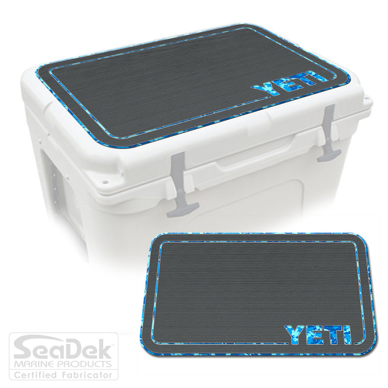 SeaDek Cooler Pad Marine EVA Mat by USATuff Fits YETI RTIC ORCA Ozark Trail Traction Non-Slip Seat Pad