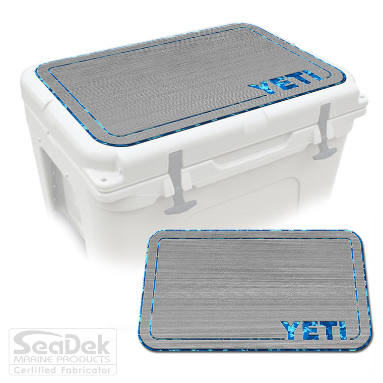 SeaDek Cooler Pad Marine EVA Mat by USATuff Fits YETI RTIC ORCA Ozark Trail Traction Non-Slip Seat Pad