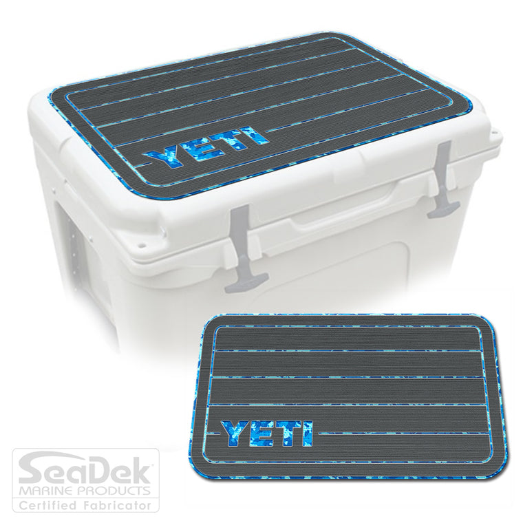 SeaDek Cooler Pad Marine EVA Mat by USATuff Fits YETI RTIC ORCA Ozark Trail Traction Non-Slip Seat Pad