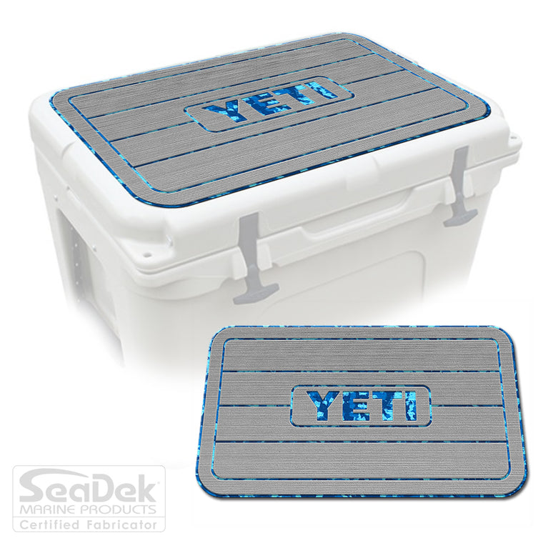 SeaDek Cooler Pad Marine EVA Mat by USATuff Fits YETI RTIC ORCA Ozark Trail Traction Non-Slip Seat Pad