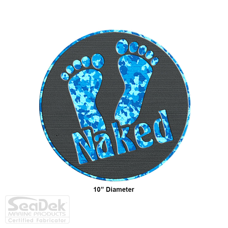 SeaDek traction pads for boats, trailers, RV steps - non-slip, dual-layer, 6mm brushed texture, stick-on adhesive.