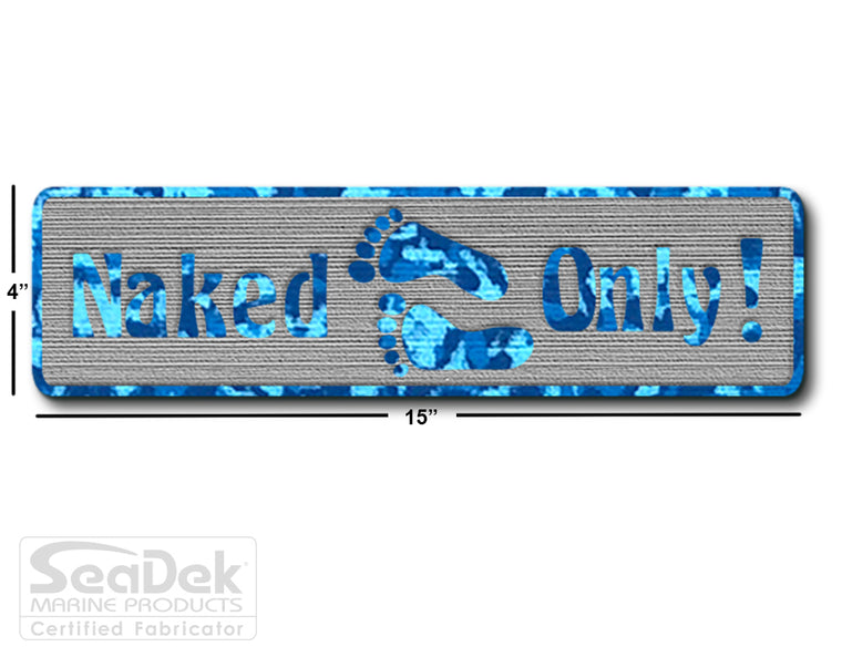 SeaDek traction pads for boats, trailers, RV steps - non-slip, dual-layer, 6mm brushed texture, stick-on adhesive.