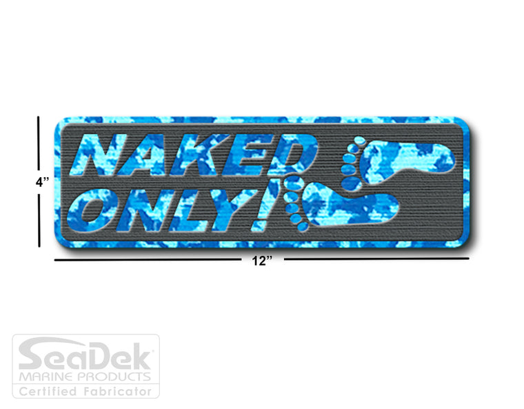 SeaDek traction pads for boats, trailers, RV steps - non-slip, dual-layer, 6mm brushed texture, stick-on adhesive.