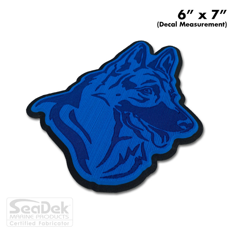 3D Dog Window Decal Sticker Weatherproof Outdoor SeaDek EVA USATuff.com