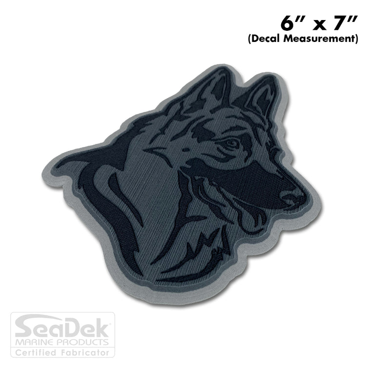 3D Dog Window Decal Sticker Weatherproof Outdoor SeaDek EVA USATuff.com