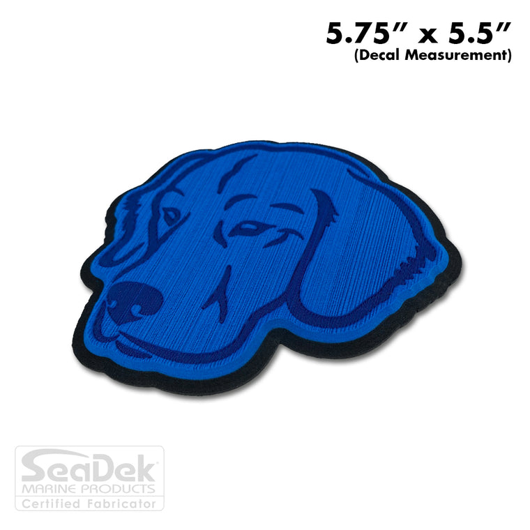 3D Dog Window Decal Sticker Weatherproof Outdoor SeaDek EVA USATuff.com