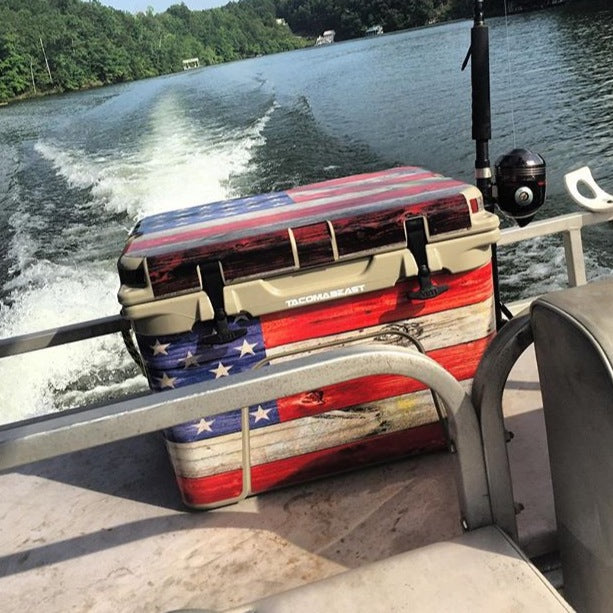 USATuff Custom Cooler Wrap Kit - Old Glory