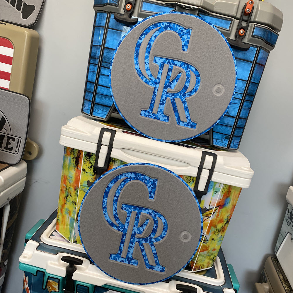 CUSTOMIZED BUCKET SEAT PAD - T/B