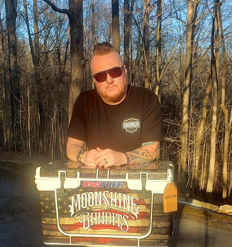 USATuff Moonshine Bandits Exclusive Custom Vinyl Cooler Wrap Kit 